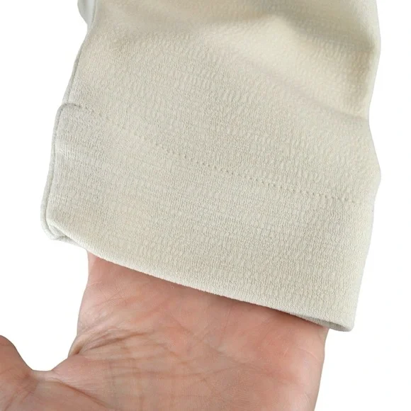 Banana Republic Petite Drape Front Knit Jacket, Oyster Color - Size XS - Picture 5 of 10